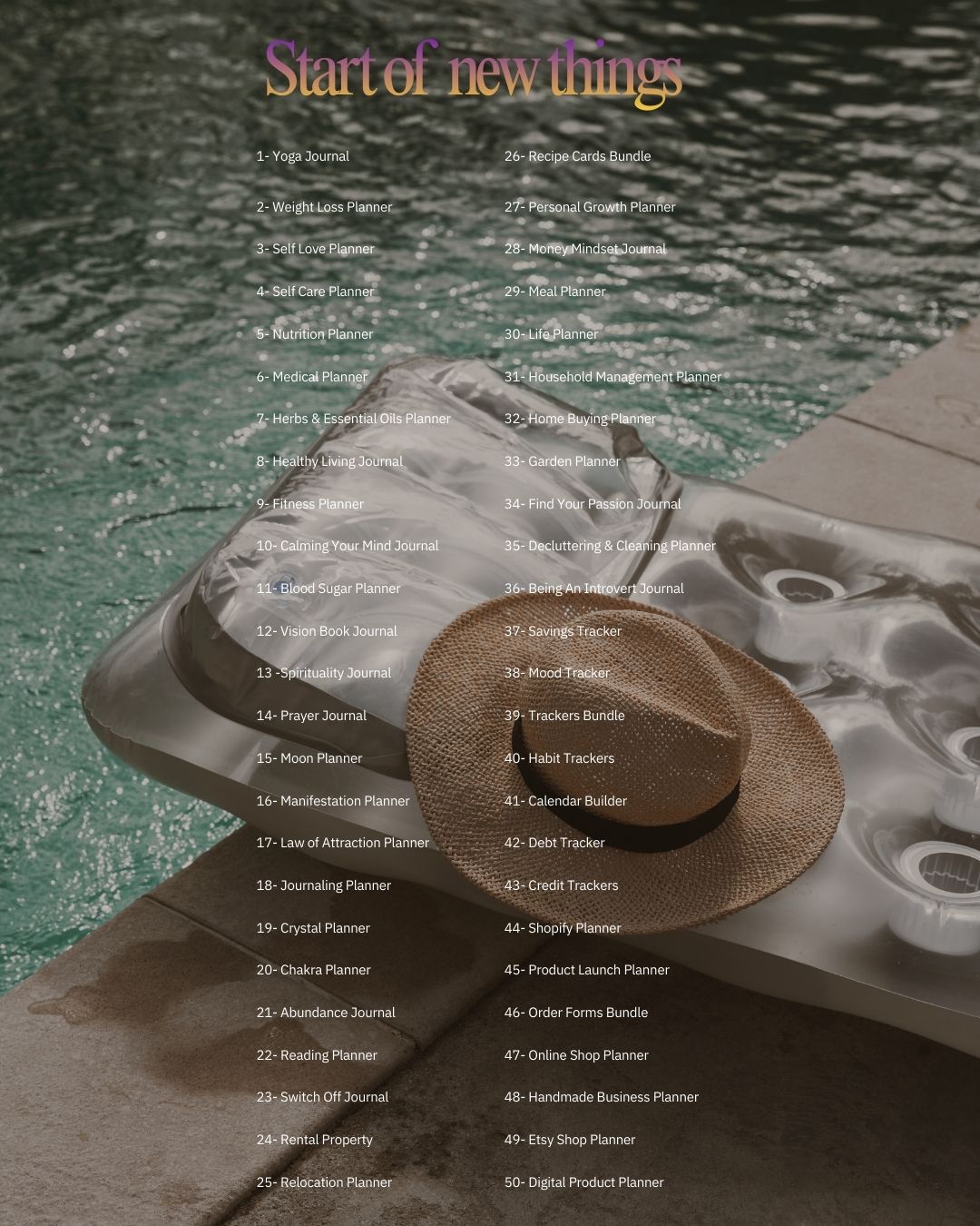 Compilations of Canva Personal Journal Planner Template for Health & Well Being