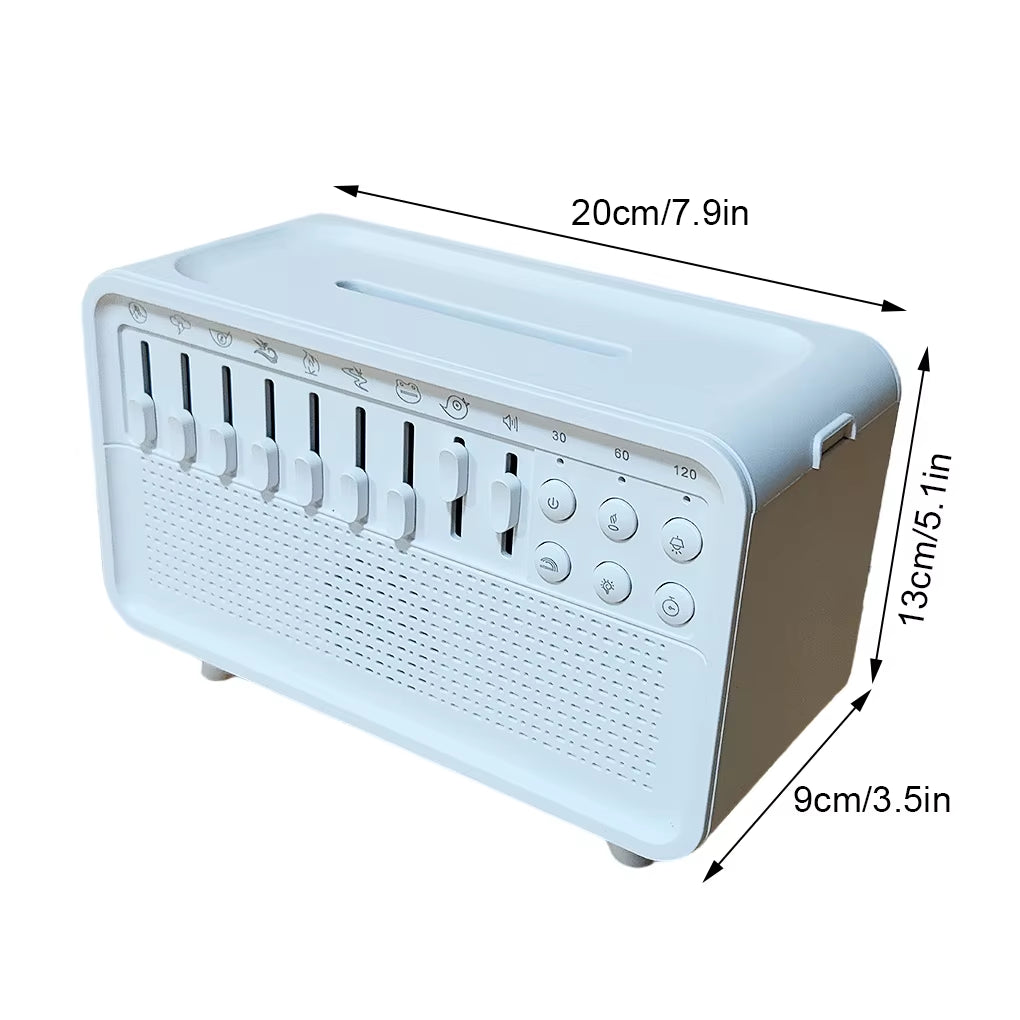 High-Fidelity Bluetooth Speaker with Adjustable Brightness - Portable ABS Design for Superior Sound Quality