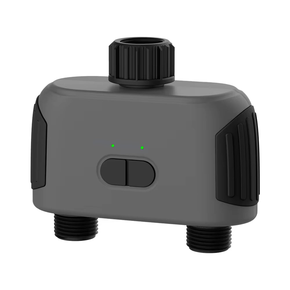 Smart Garden Irrigation System - Tuya Bluetooth 2-Way Automatic Water Timers with Wifi Gateway for Effortless Watering