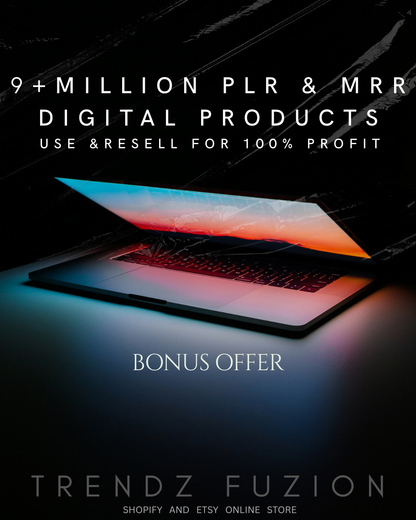 The Best Digital Products PLR and MRR Use & Resell for 100% Profit