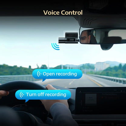 Ultra HD 4K WiFi Dash Cam with G-Sensor & Parking Mode - Free App & GPS Video Recorder for Ultimate Car Security