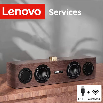 C02 Retro Multimedia Bluetooth Speaker - Wired & Wireless Dual-Mode Subwoofer for TV, Computer & Mobile Devices