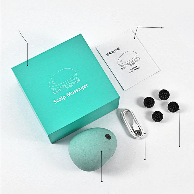 Ultimate Relaxation: Rejuvenating Silicone Electric Dragon Head Massager