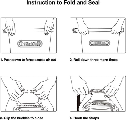 Ultimate Waterproof Floating Dry Bag Backpack with Phone Case - Ideal for Boating, Kayaking, and Fishing (Available in 10L, 20L, 30L, 40L)