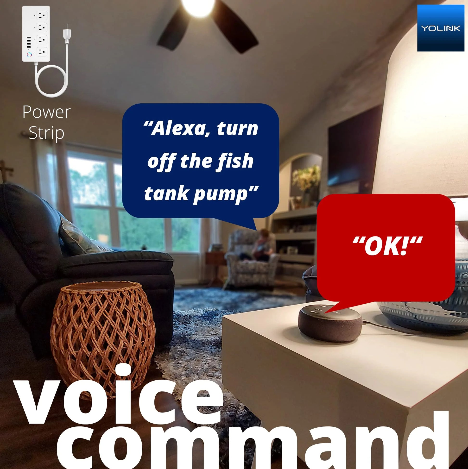 Smart Power Strip,  1/4 Mile World'S Longest Range Power Strip Compatible with Alexa Google IFTTT, Surge Protector Plugs 4 USB Charging Ports,4 AC Plugs for Multi Outlets -  Hub Included