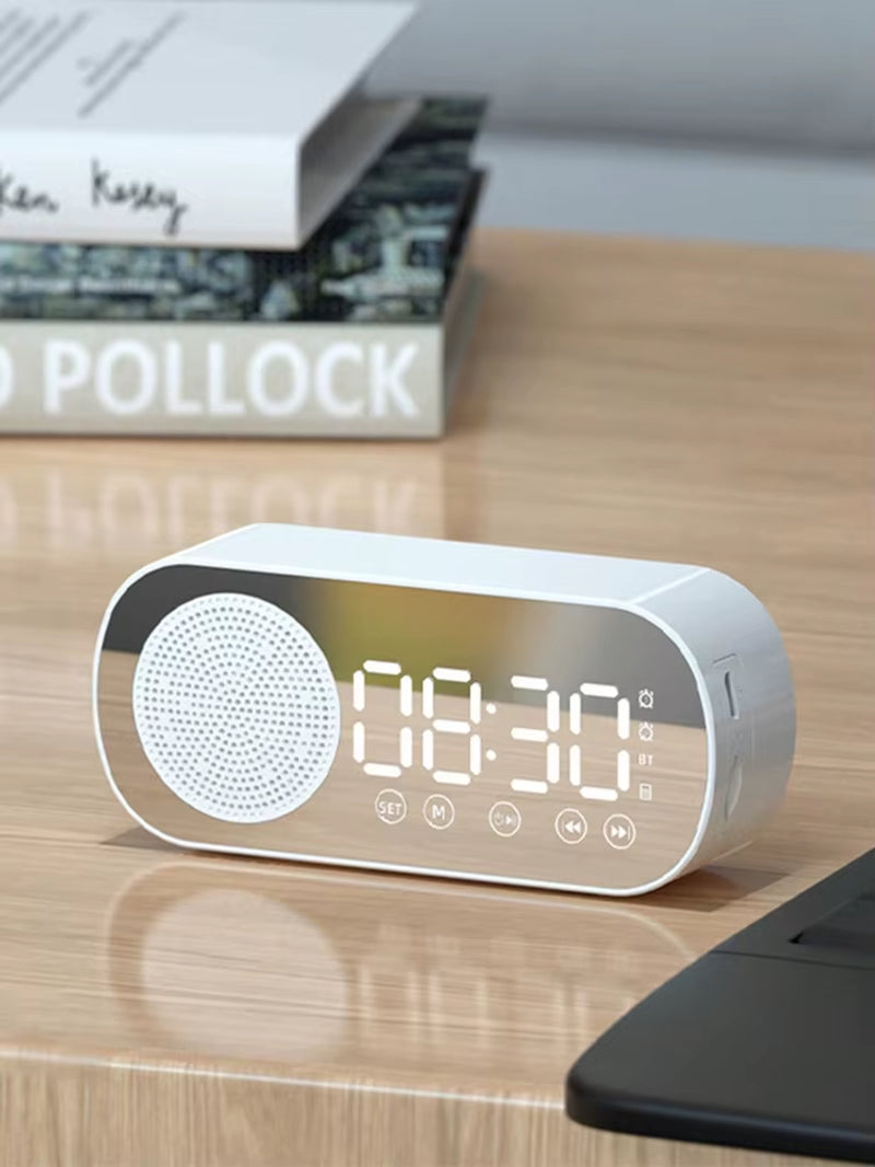 Ultimate Wireless Bluetooth Speaker: Multi-Functional Mini AI Smart Alarm Clock