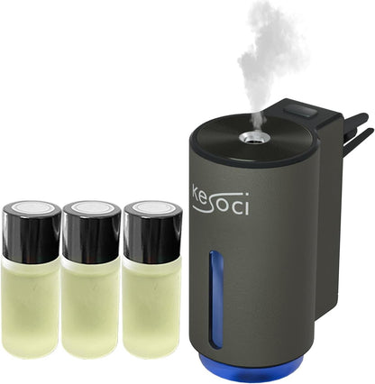Transform Your Drive: Smart Car Air Freshener with 3 Exclusive Fresh Essence Fragrances
