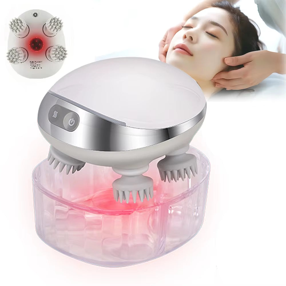 Revitalize Your Hair and Relax with the Smart Red Light Scalp Massager for Ultimate Growth