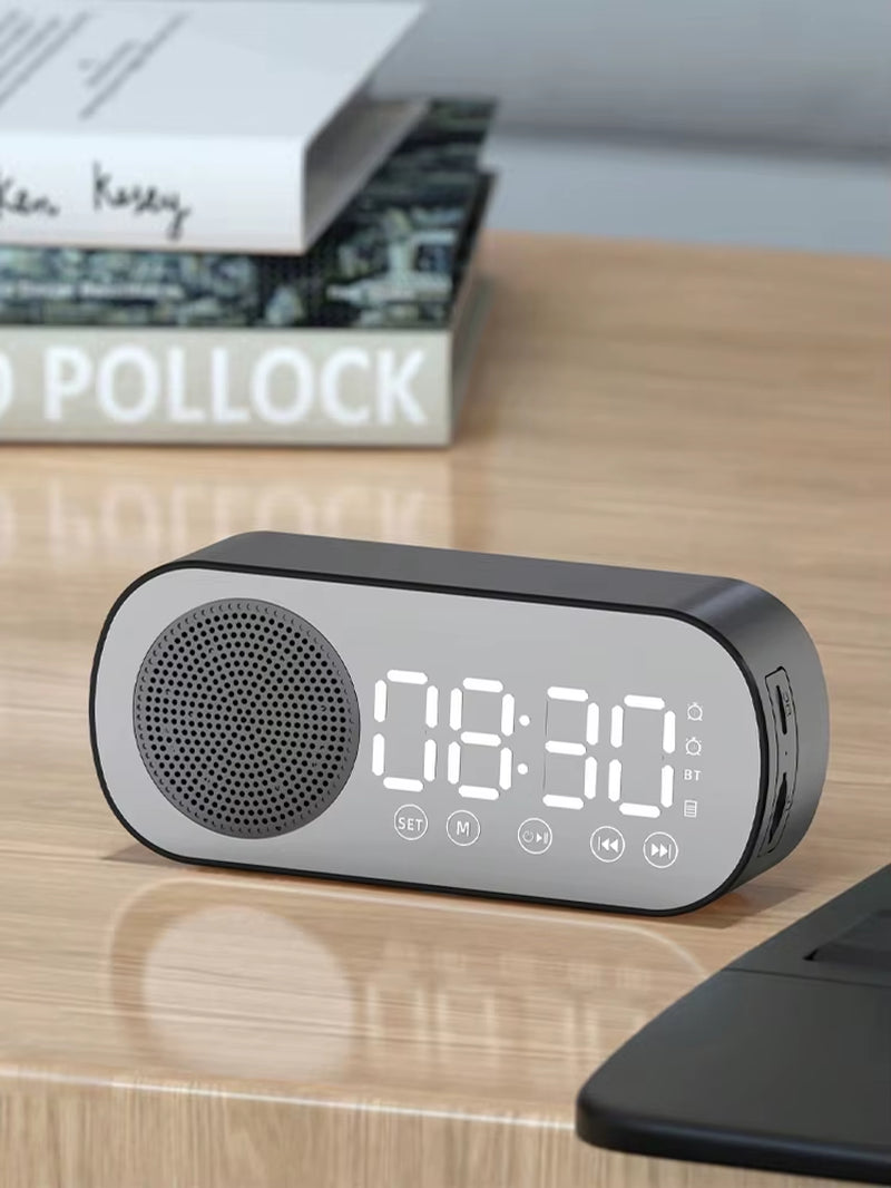 Ultimate Wireless Bluetooth Speaker: Multi-Functional Mini AI Smart Alarm Clock