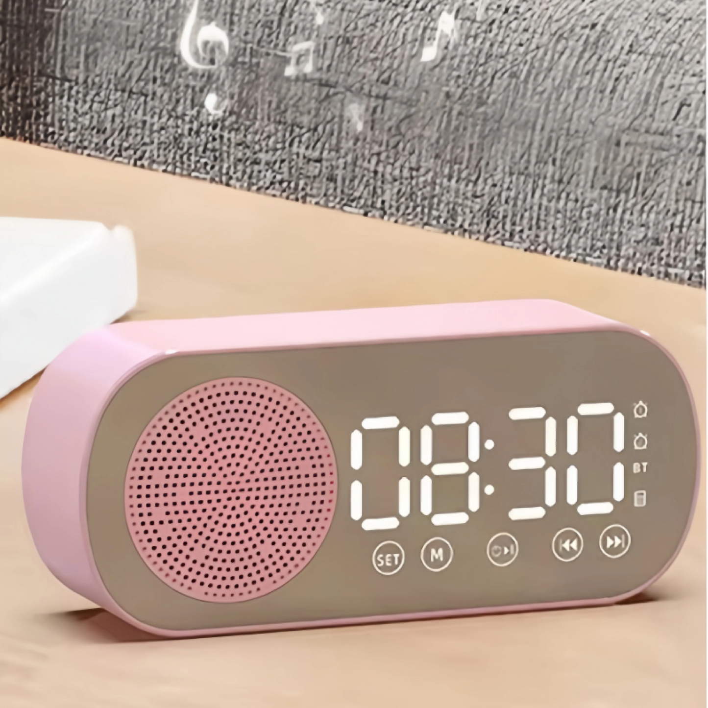 Ultimate Wireless Bluetooth Speaker: Multi-Functional Mini AI Smart Alarm Clock