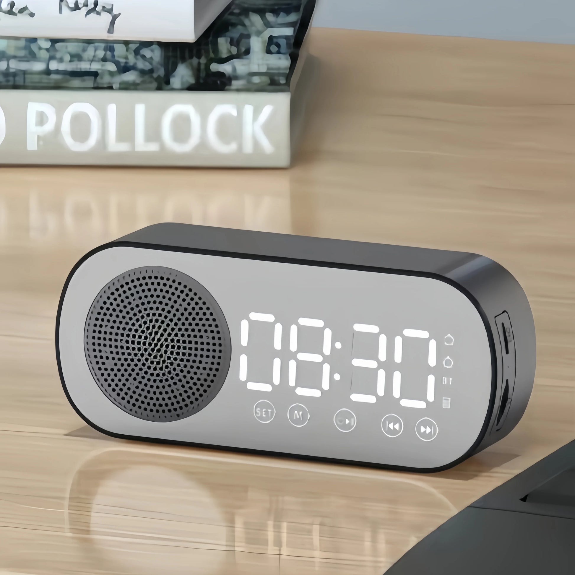 Ultimate Wireless Bluetooth Speaker: Multi-Functional Mini AI Smart Alarm Clock
