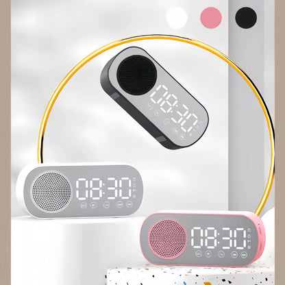 Ultimate Wireless Bluetooth Speaker: Multi-Functional Mini AI Smart Alarm Clock