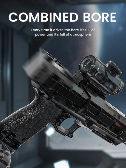 LED Electric Water Gun with Automatic Sensor Lights – Powerful Water Blaster for Kids, Teens & Adults | Summer Outdoor Beach Toy