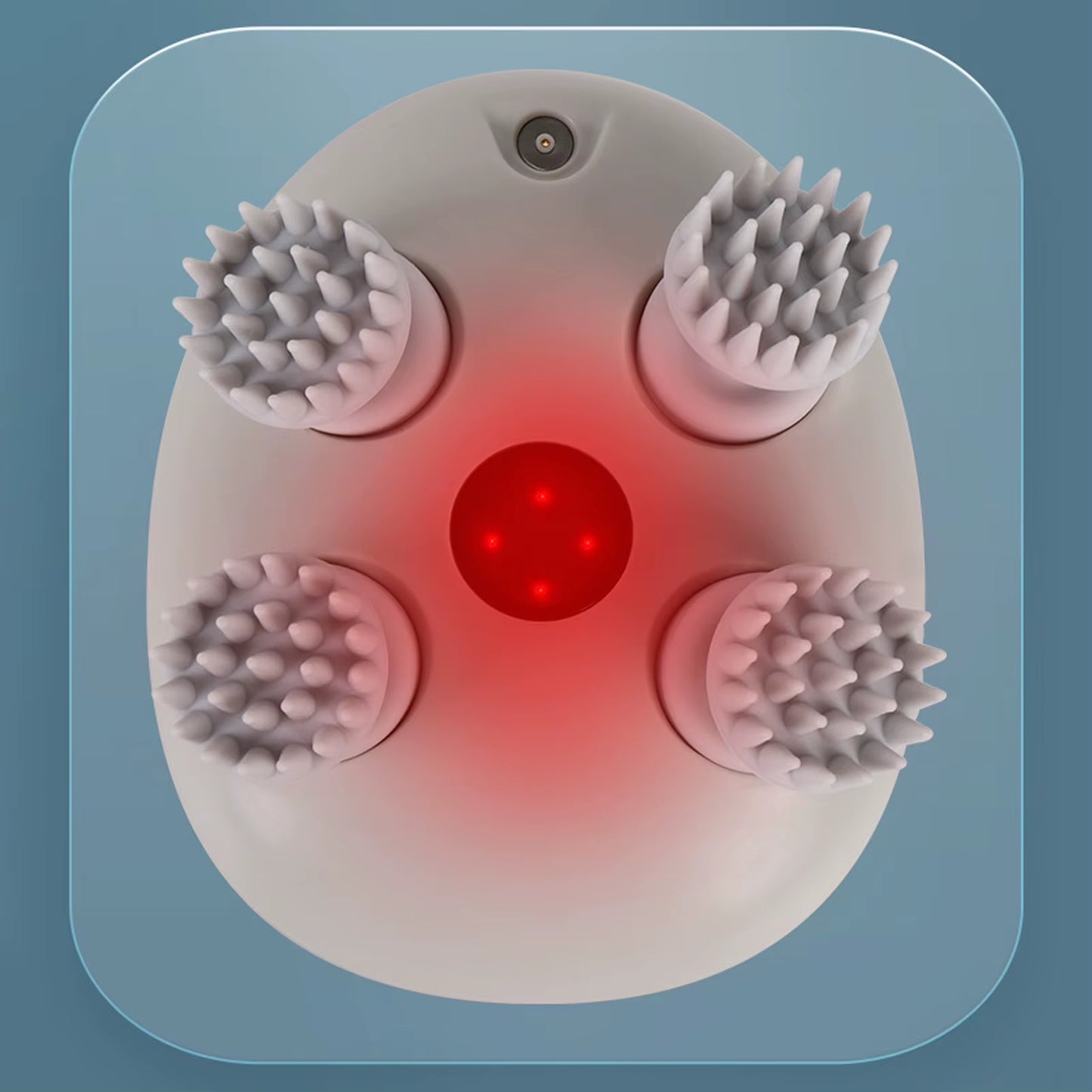 Revitalize Your Hair and Relax with the Smart Red Light Scalp Massager for Ultimate Growth