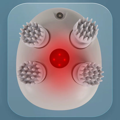 Revitalize Your Hair and Relax with the Smart Red Light Scalp Massager for Ultimate Growth