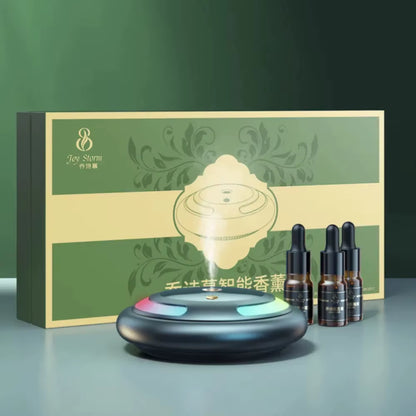 Transform Your Drive: Smart Car Humidifier & Essential Oil Diffuser with LED Light - Aromatherapy Air Freshener