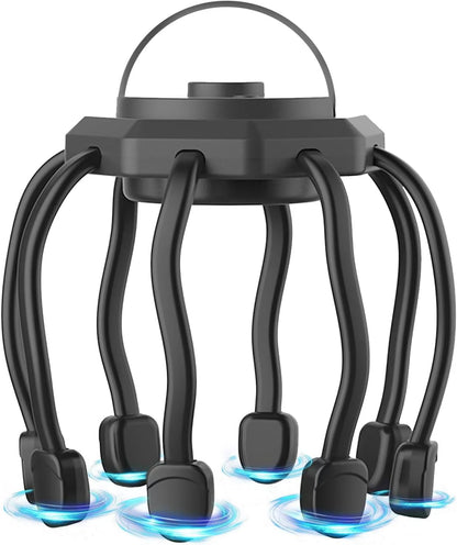 Ultimate Cordless 360° Electric Scalp Massager - Experience Revitalizing Relaxation with 3 Soothing Modes!