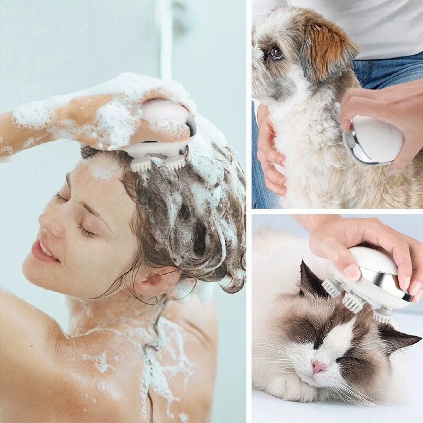 Revitalize Your Hair and Relax with the Smart Red Light Scalp Massager for Ultimate Growth