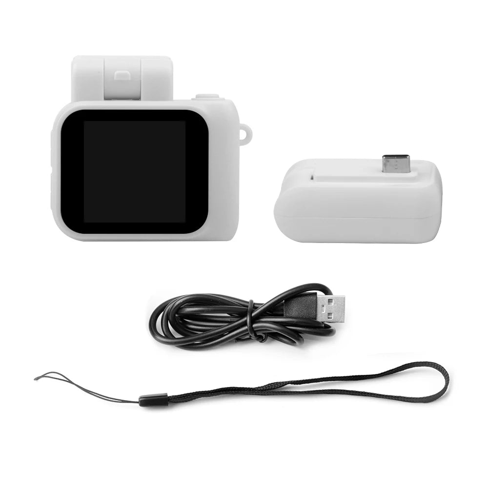 Ultra Compact Retro Mini Camera Y4000 - Capture Stunning HD 1080P Videos with Built-in Screen, Flash Lamp & Battery Dock!