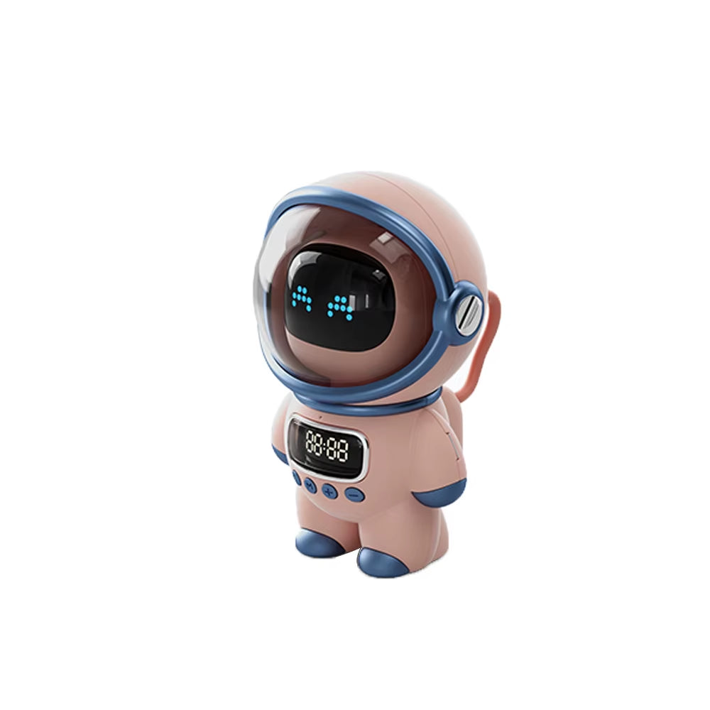 Smart Astronaut Bluetooth Speaker - Portable Wireless Audio with Nightlight, FM Radio & Subwoofer