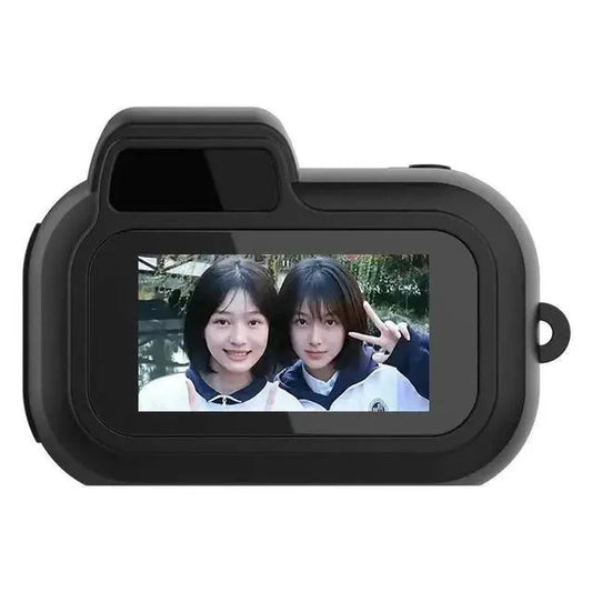 Compact 1080P Mini SLR Pocket DV Camera – Versatile Action Cam with Display, Loop Recording & Filters
