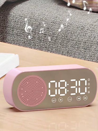 Ultimate Wireless Bluetooth Speaker: Multi-Functional Mini AI Smart Alarm Clock