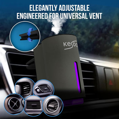 Transform Your Drive: Smart Car Air Freshener with 3 Exclusive Fresh Essence Fragrances