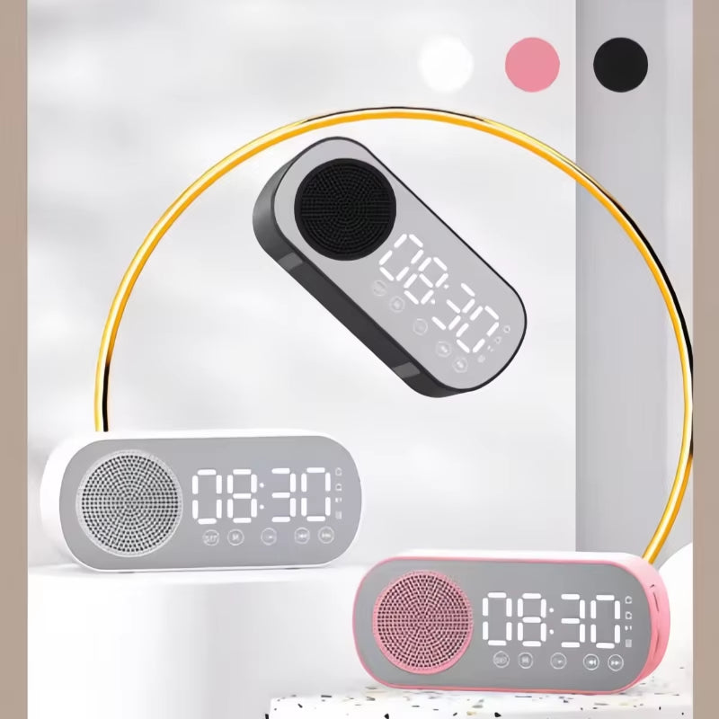Ultimate Wireless Bluetooth Speaker: Multi-Functional Mini AI Smart Alarm Clock