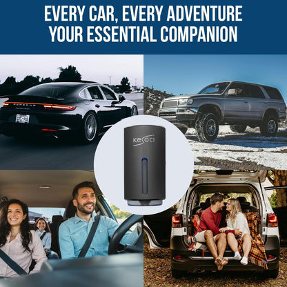 Transform Your Drive: Smart Car Air Freshener with 3 Exclusive Fresh Essence Fragrances