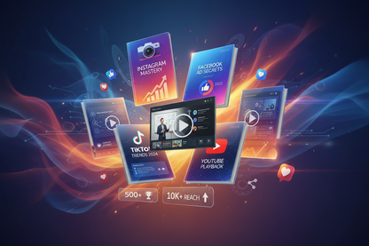 Social Media E-books and Videos ultimate collections